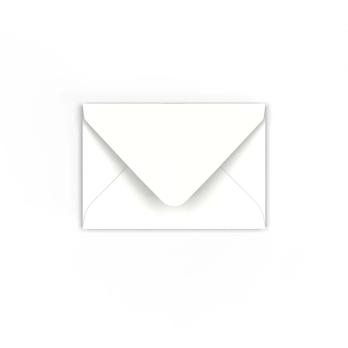 White Envelope - Diamond Flap 65x94 mm