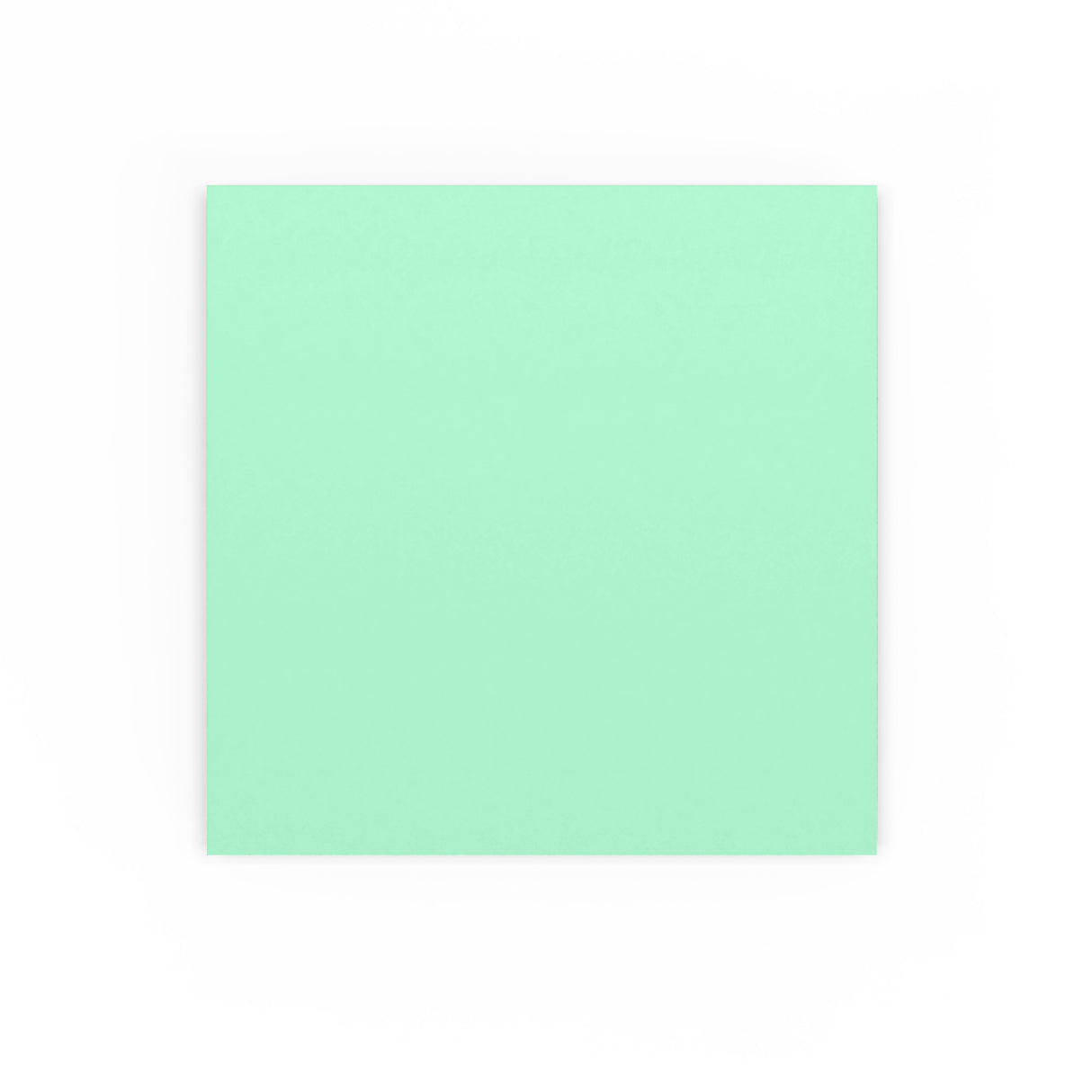 Jade Green British Made Gummed V-Flap Envelope (155 x 155mm)