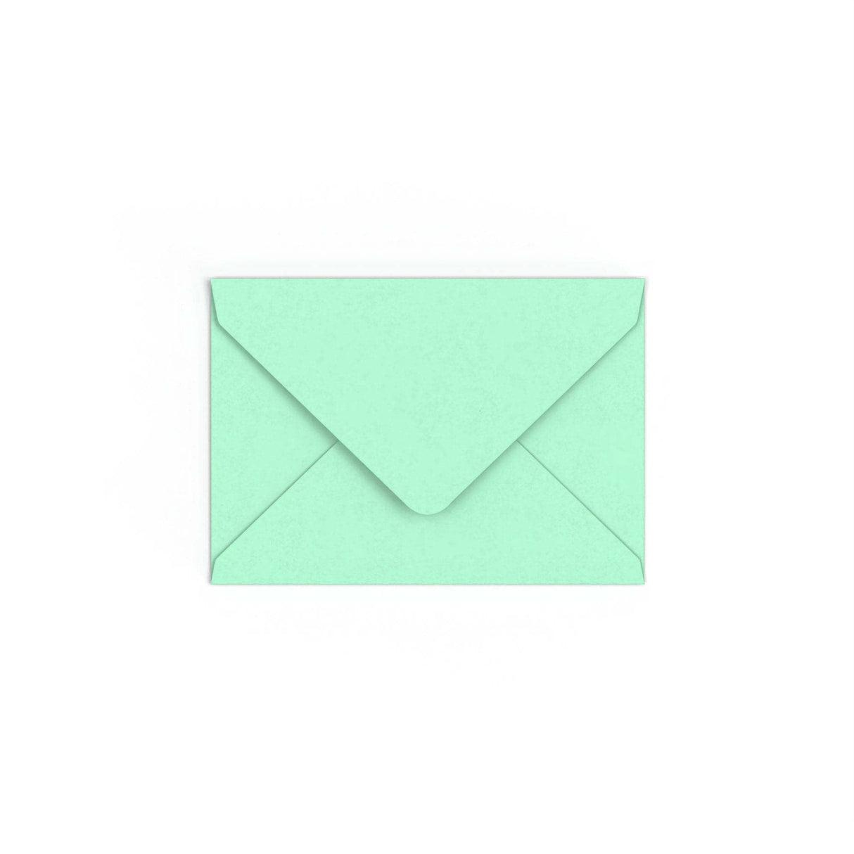 C6 Jade Green British Made Gummed V-Flap Envelope (114 x 162mm)
