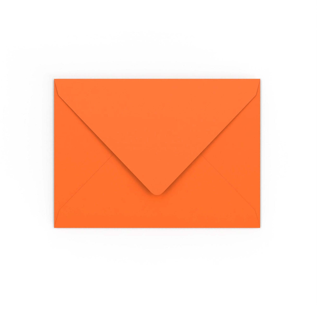 Orange Gummed V-Flap Envelope (133 x 184mm)
