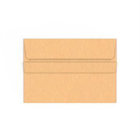 C6 Manila Brown Business Self Seal Envelope (114 x 162mm)