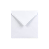 White Envelope - Diamond Flap 130x130 mm