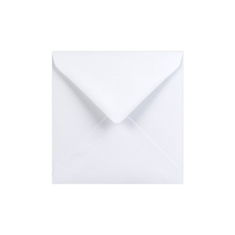 White Envelope - Diamond Flap 130x130 mm