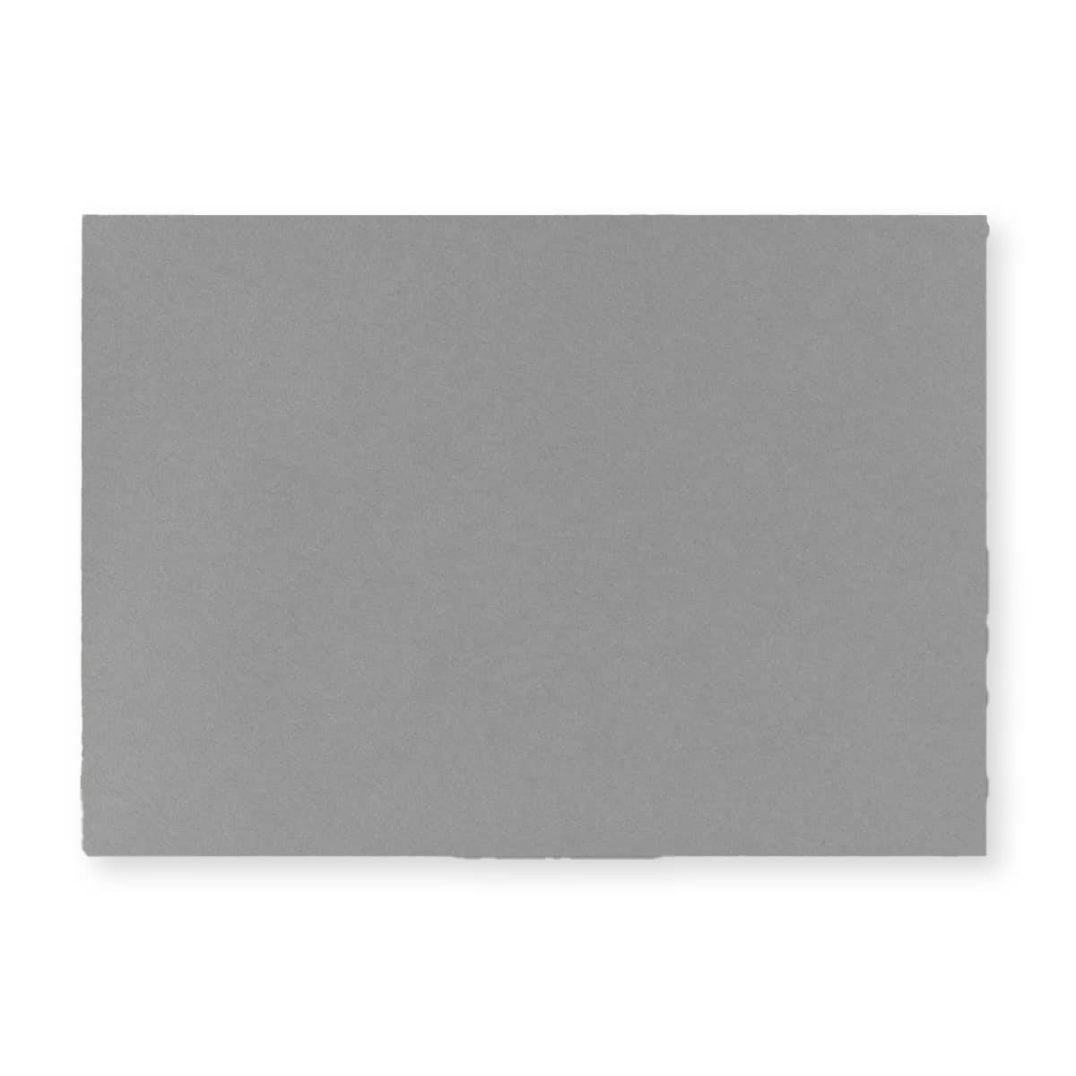 B6 Dark Grey Gummed V-Flap Greeting Card Envelope (125 x 175mm)