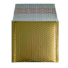 Metallic Finish Bubble Bag Mailers Gold 165 x 165 mm