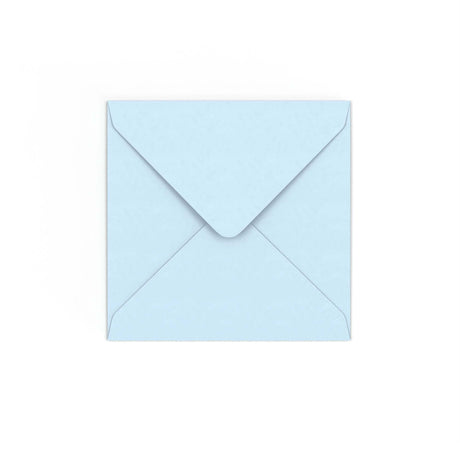 Pale Blue Gummed V-Flap Envelope (130 x 130mm)
