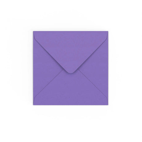 Purple Gummed V-Flap Envelope (130 x 130mm)