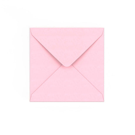 Pink Gummed V-Flap Envelope (140 x 140mm)