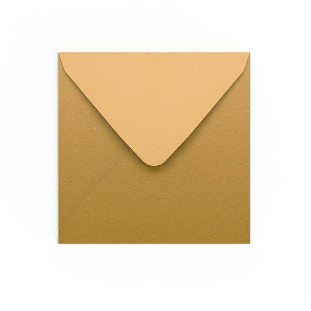 Gold Gummed V-Flap Envelope (155 x 155mm)