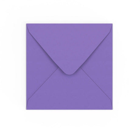 Purple Gummed V-Flap Envelope (155 x 155mm)