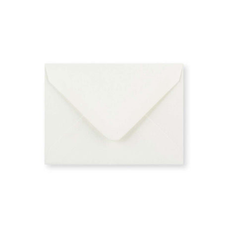 White lightweight laid envelope (90gsm) 82x113 mm (C7)