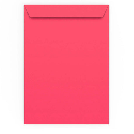 C4 Bright Pink Peel & Seal Envelope (324 x 229mm)