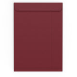 Burgundy envelopes