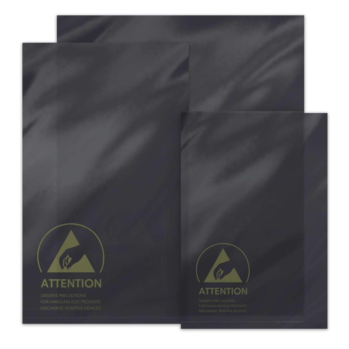Black Anti-Static ESD Grip Seal Bags