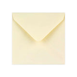 Ivory Wove Gummed V-Flap Greeting Card Envelope (130 x 130mm)