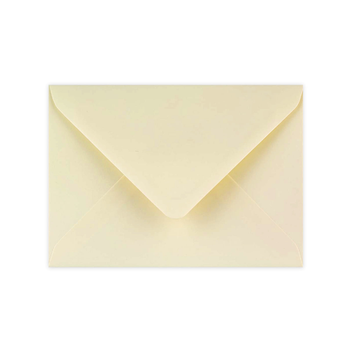 C6 Ivory Wove Gummed V-Flap Greetings Envelope (114 x 162mm)